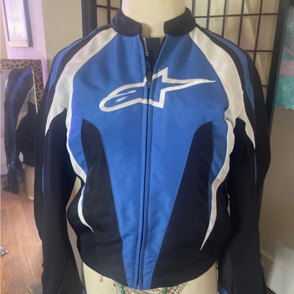 Alpinestars Blue, Black & White Women's Utility Jacket